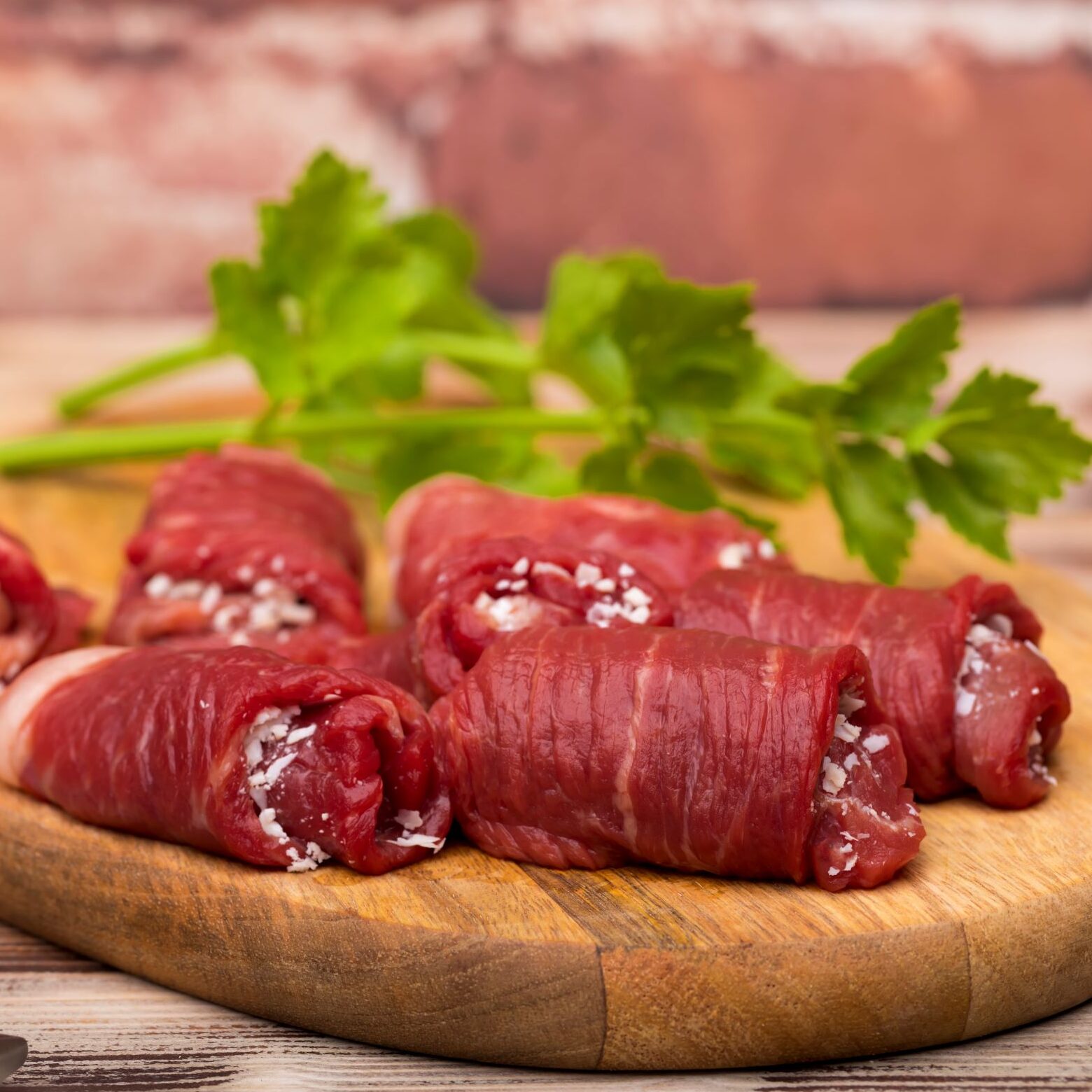 Brasciole di ASINELLO (involtini ripieni)